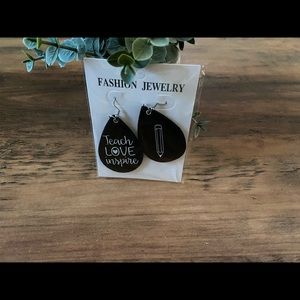BNWT Teacher earrings